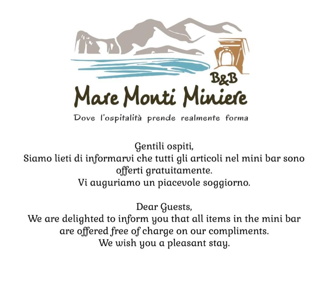 B&B Mare Monti Miniere Iglesias Bagian luar foto