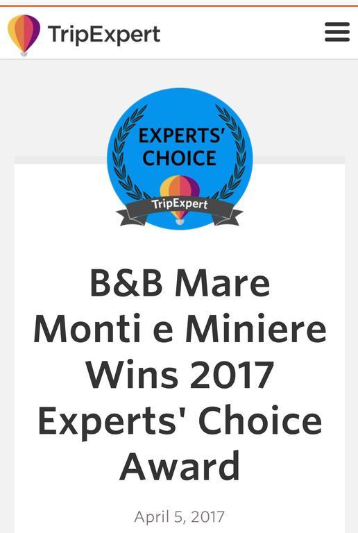B&B Mare Monti Miniere Iglesias Bagian luar foto